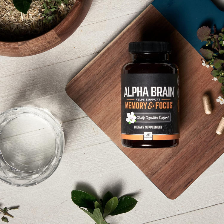 Alpha Brain Supplement Capsules Health Supplements