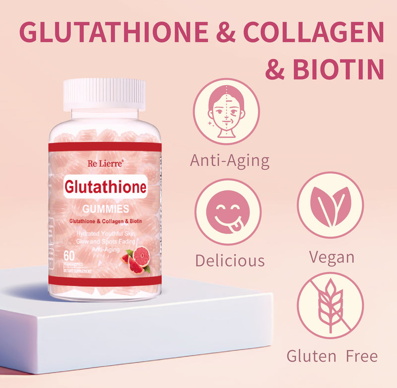 Glutathione Collagen Gummies Grapefruit Flavor My Store