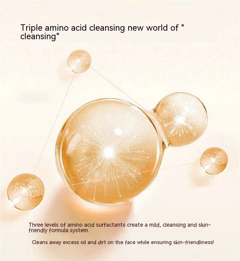 Camellia Amino Acid Oil Control Deep Cleansing Moisturizing Facial Cleanser Improve Pores Mild My Store