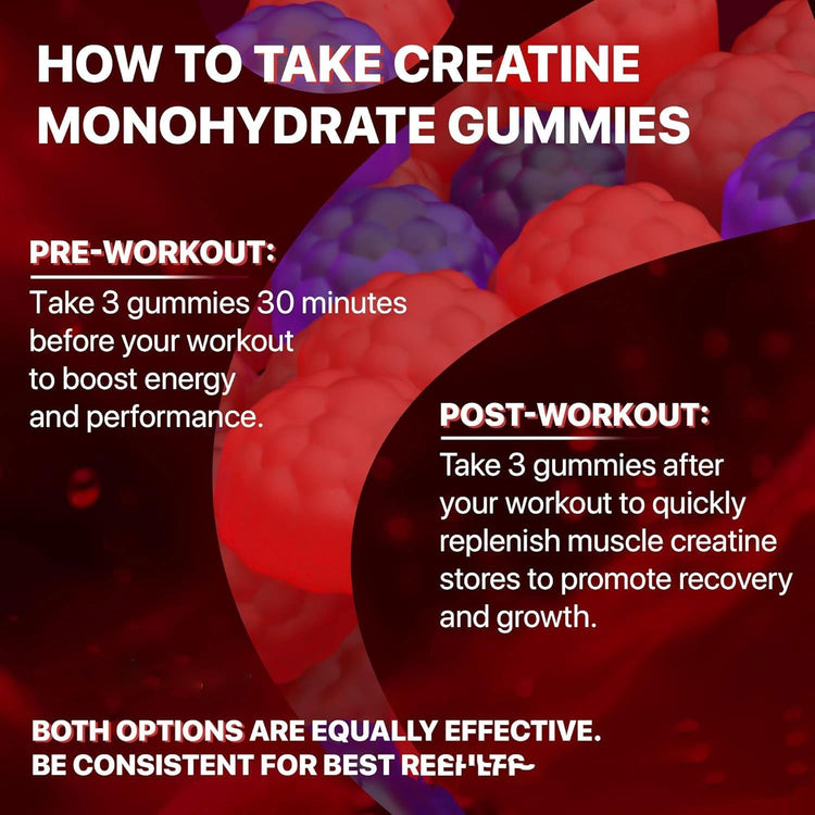 Creatine Gummies And Vitamins Vitamins