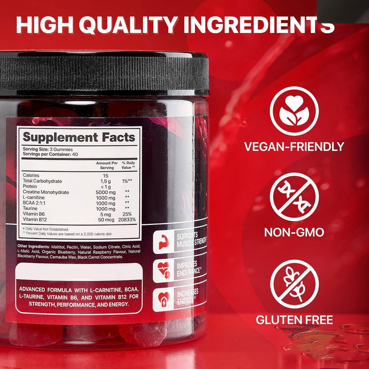 Creatine Gummies And Vitamins Vitamins