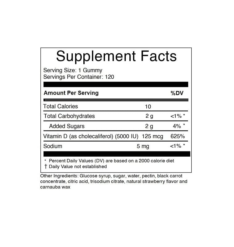 Vitamin D3 Gummies