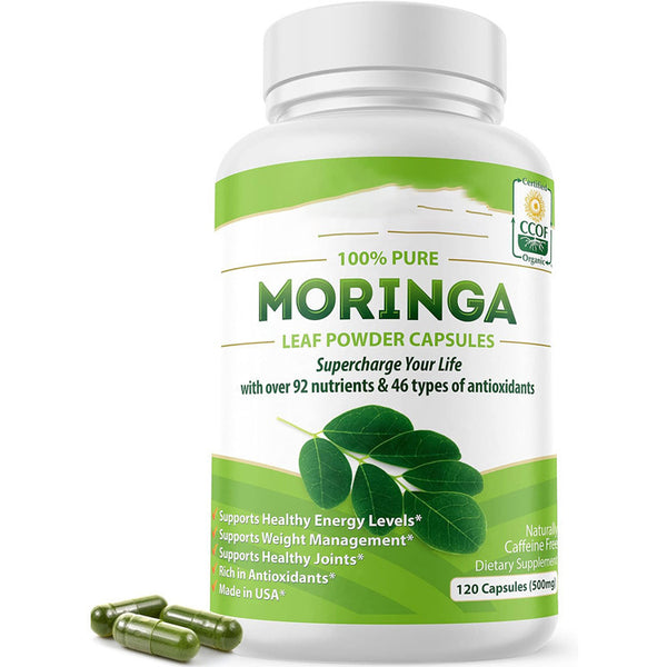 Moringa Capsules Horseradish Tree Capsules 120 Capsules