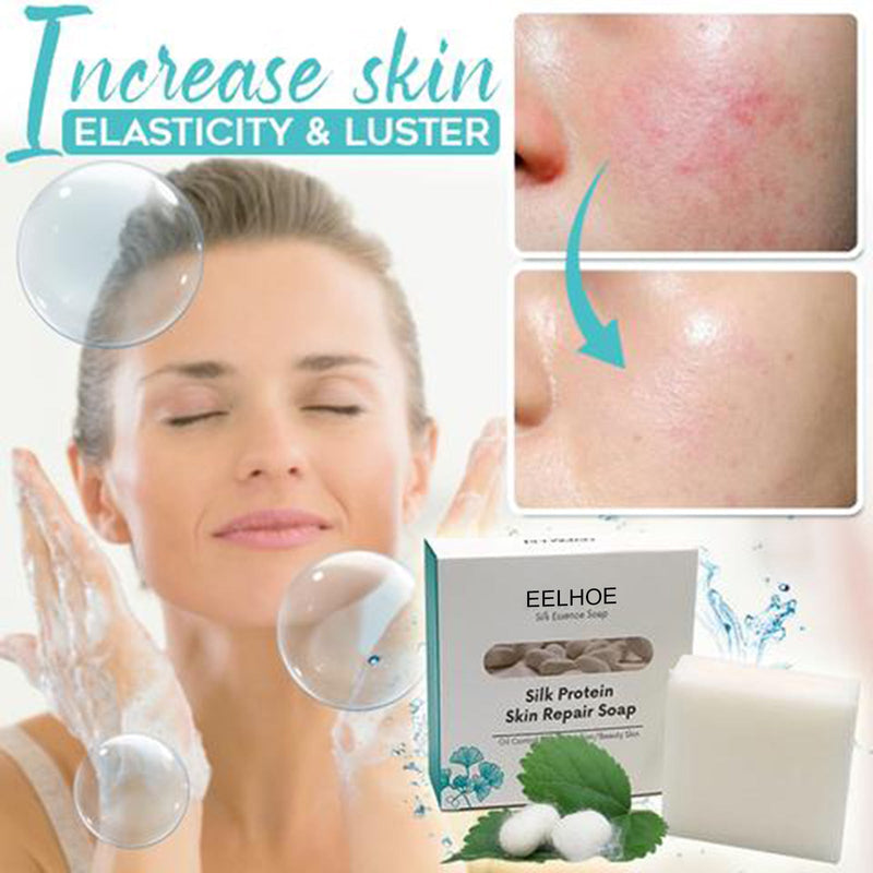 Skin Repair & Cleansing Silk Protein Mask Soap My Store