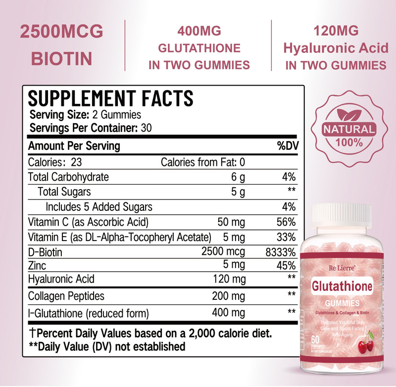 Glutathione Collagen Gummies  Cherry My Store