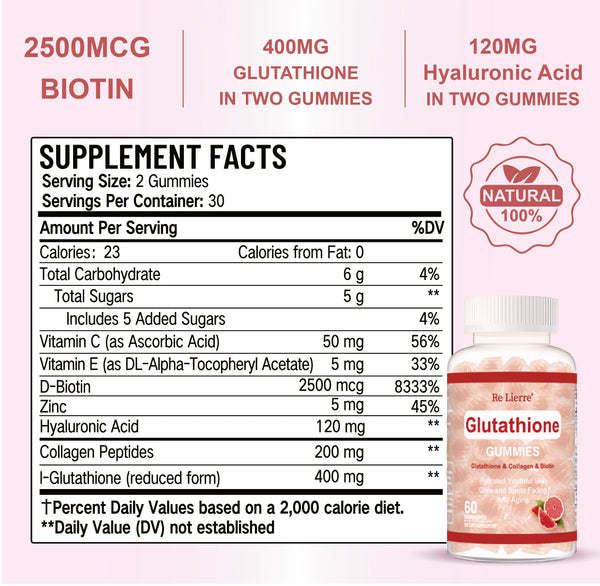 Glutathione Collagen Gummies Grapefruit Flavor My Store